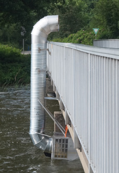 Immigration Office on bridge